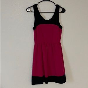 Black and Pink Dress